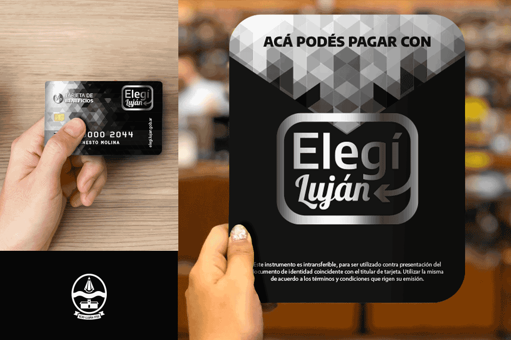 Tarjeta Programa Elegí Luján